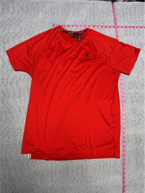 Spyder Active Red Athletic T-Shirt Size X-Large